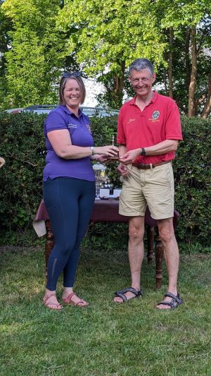 Zoe Woodroffe wins the Powell Ladies' Trophy